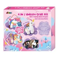 4 In 1 Unicorn Craft Kit