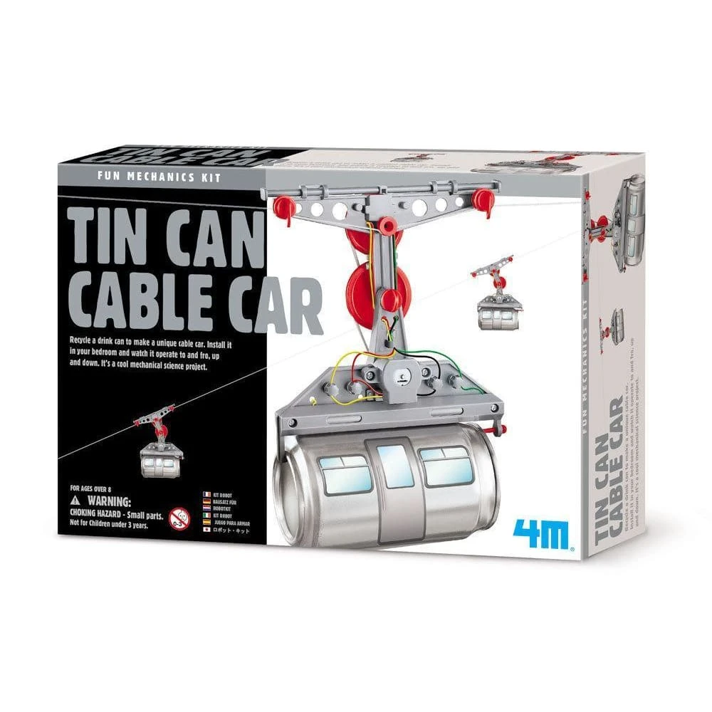 4M Great Gizmo Tin Can Cable Car 3 4M Great Gizmo Tin Can Cable Car