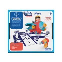 Learning Resources Design & Drill® Bolt Buddies® Plane -Children Toy Store design drillr bolt buddiesr plane hands on learning resources 212