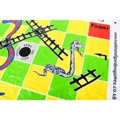 Giant Snakes & Ladders Set 3m X 3m -Children Toy Store giant snakes ladders set 3m x activity traditional garden games 494