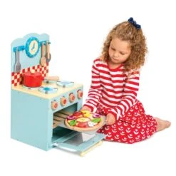 Le Toy Van Honeybake Oven & Hob Set -Children Toy Store le toy van honeybake oven hob set wooden 215