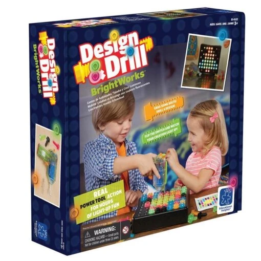 Learning Resources BrightWorks Design & Drill 2 Learning Resources BrightWorks Design & Drill -Children Toy Store learning resources brightworks design drill hands 608
