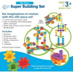 Learning Resources Gears! Gears! Gears! Super Set -Children Toy Store learning resources gears super set hands 652