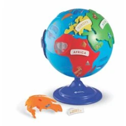 Learning Resources Puzzle Globe -Children Toy Store learning resources puzzle globe hands 668