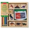 Melissa And Doug Dinosaur Stamp Set 2 Melissa And Doug Dinosaur Stamp Set -Children Toy Store melissa and doug dinosaur stamp set hands 177