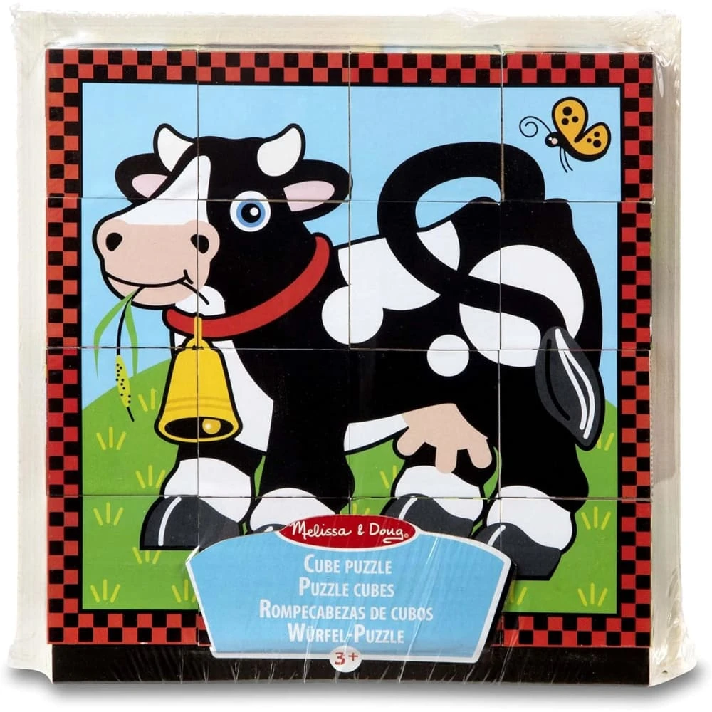 Melissa And Doug Farm Cube Puzzle 7 Melissa And Doug Farm Cube Puzzle - Image 5