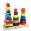 Melissa And Doug Geometric Stacker -Children Toy Store melissa and doug geometric stacker hands 698