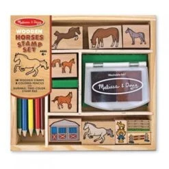 Melissa And Doug Horses Stamp Set
