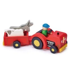 Tender Leaf Toys Play Tractor And Trailer
