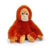 Recycled Plush Orangutan 25cm -Children Toy Store recycled plush orangutan 25cm toy keel toys 840