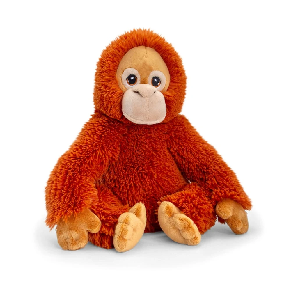 Recycled Plush Orangutan 25cm 3 Recycled Plush Orangutan 25cm