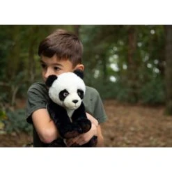 Recycled Plush Panda 28cm -Children Toy Store recycled plush panda 28cm toy keel toys 411