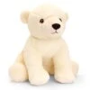 Recycled Plush Polar Bear 25cm -Children Toy Store recycled plush polar bear 25cm toy keel toys 863