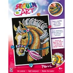 Sequin Art Red - Perri Pony