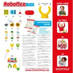 Smart Games SmartMax Roboflex 8 Smart Games SmartMax Roboflex -Children Toy Store smartmax roboflex hands on smart games 186
