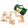 Wooden Dominoes -Children Toy Store wooden dominoes activity traditional garden games 292