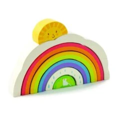 Tender Leaf Toys Wooden Rainbow Tunnel