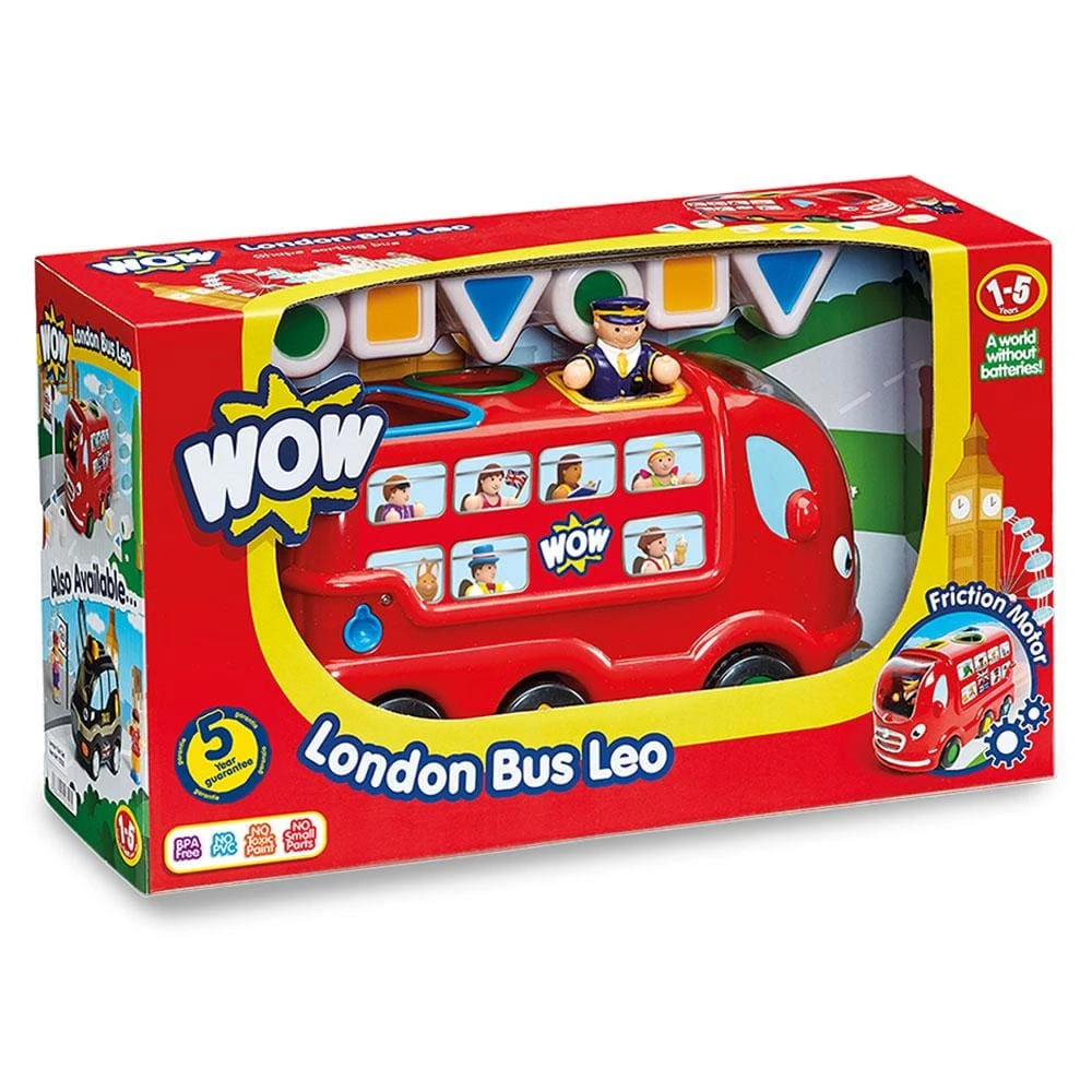 Wow Toys London Bus Leo 5 Wow Toys London Bus Leo - Image 3